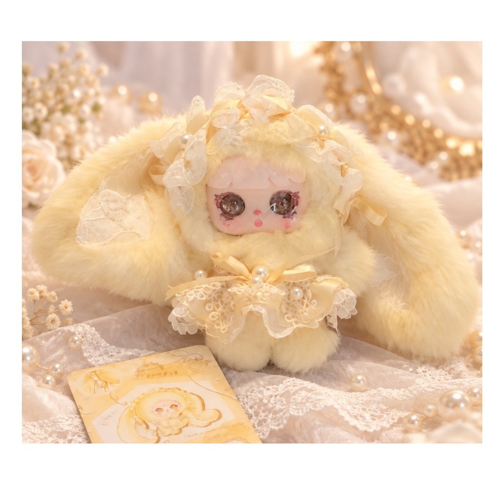New GuaGua Toys Mocici Confession Blind Box Confirmed Yellow Bunny Plush